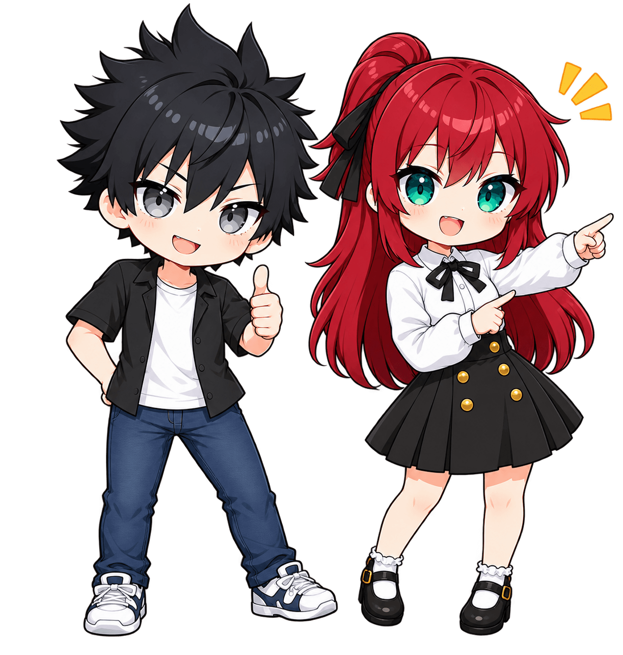 編集部キャラクターが成人向けコンテンツの確認を案内している